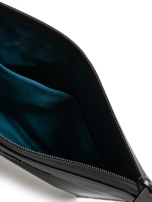 CORNER SPECIALE GOMMATO Bolso de mano plano con pu&ntilde;o negro - Fundas para tablet & Organizer