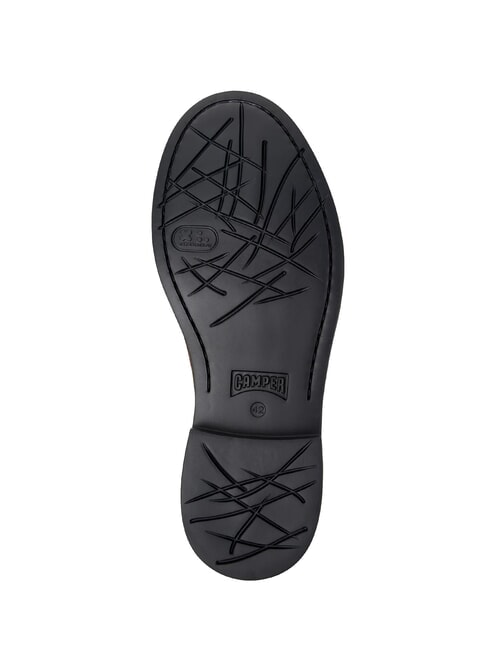 DEAN Botines con cordones en piel nobuck marr&oacute;n oscuro - Zapatos Hombre