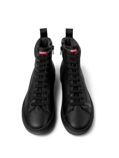 PEU TOURING Botines deportivos de piel negro - Zapatos Mujer