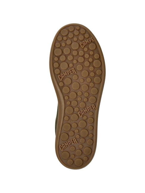 PELOTAS SOLLER Zapatillas de cuero verde oscuro - Zapatos Hombre