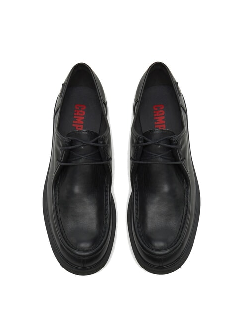NORMAN Zapatos de cuero con cordones negro - Zapatos Hombre