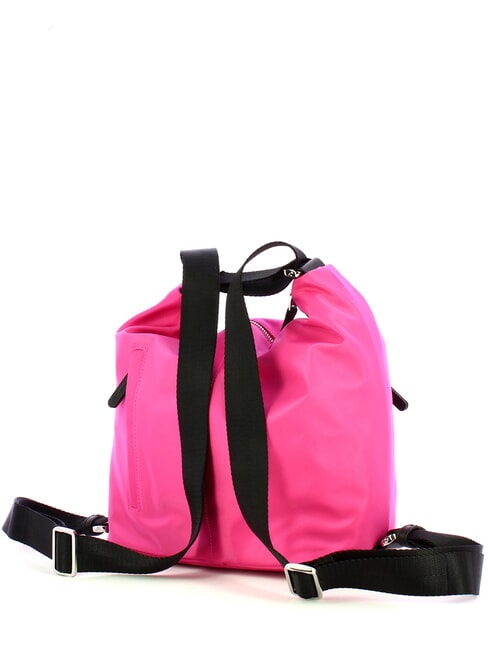 HUNTER Bolsa tipo saco que se puede transformar en mochila rosa frambuesa - Bolsos Mujer