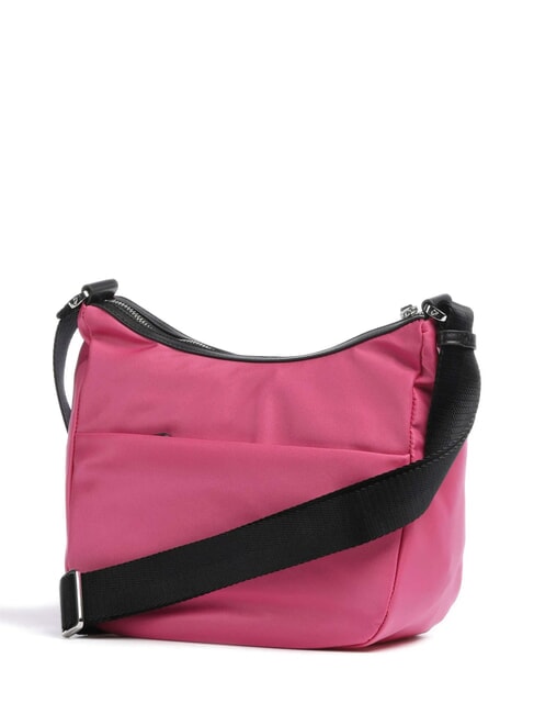 HUNTER Bolso hobo de nailon rosa frambuesa - Bolsos Mujer