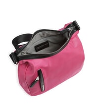 MANDARINA DUCK HUNTER Bolso hobo de nailon rosa frambuesa - Bolsos Mujer - 3