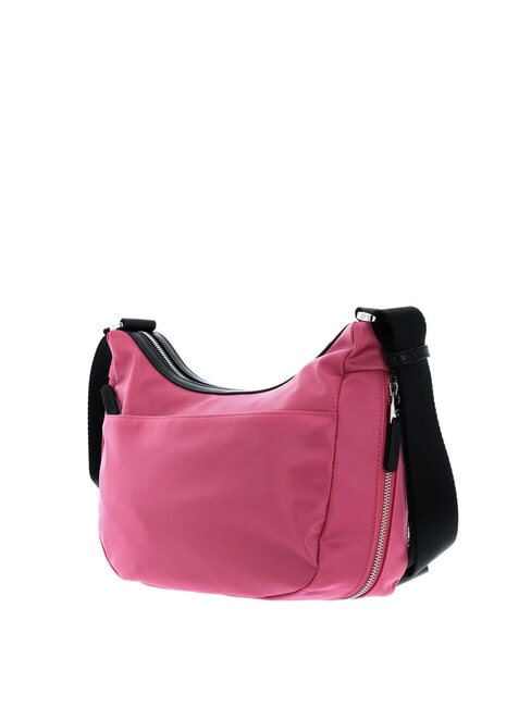HUNTER Bolso de hombro expandible rosa frambuesa - Bolsos Mujer
