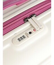 MANDARINA DUCK Carrito MANDARINA PATO LOGODUCK +, tamaño mediano, expandible batido de frambuesa - Trolley Rígidos - 5