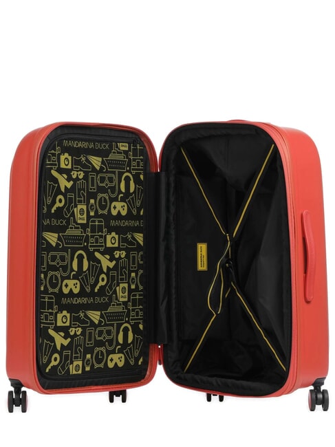 Carrito MANDARINA PATO LOGODUCK +, tamaño mediano, expandible jengibre - Trolley Rígidos