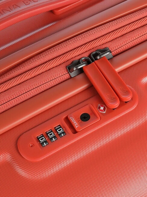 Carrito MANDARINA PATO LOGODUCK +, tamaño mediano, expandible jengibre - Trolley Rígidos