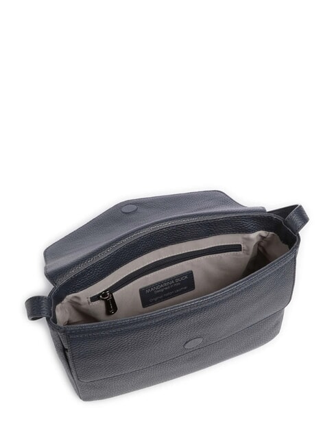 MELLOW LEATHER Bolso de piel con solapa dressblue - Bolsos Mujer