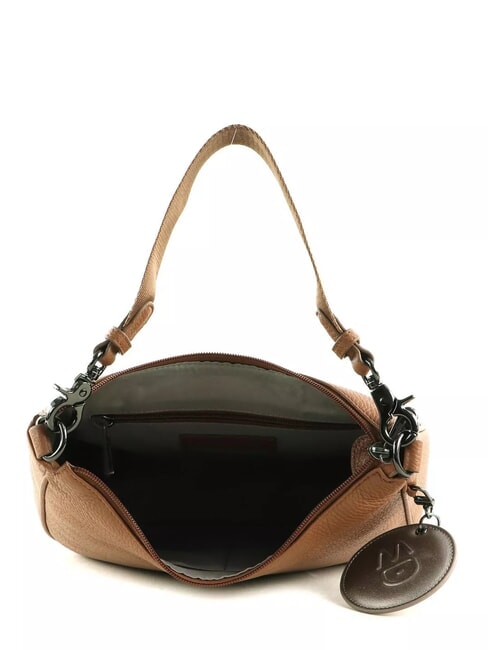 MELLOW LEATHER Bolso bolso de cuero bronceado indio - Bolsos Mujer