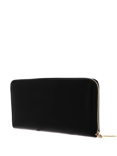 LUNA Cartera grande con cremallera NEGRO - Carteras Mujer