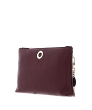 MANDARINA DUCK MELLOW Bolso bandolera cadena en piel vino de windsor - Bolsos Mujer - 2