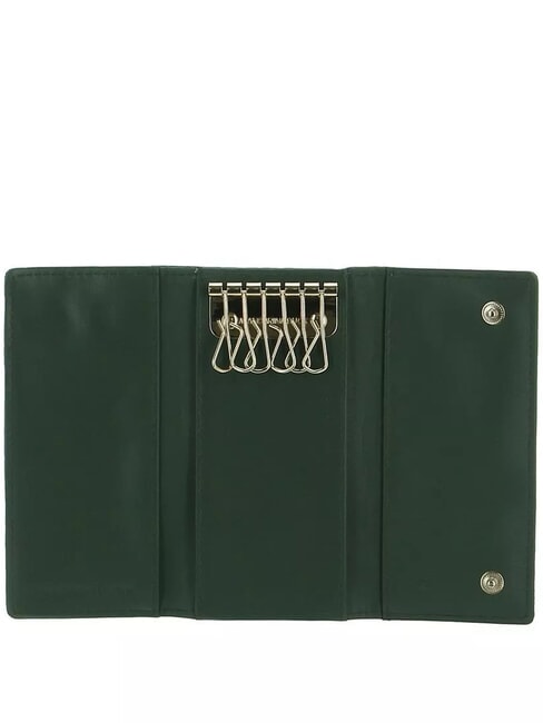 MELLOW Estuche de cuero para llaves bosque oscuro - Llaveros