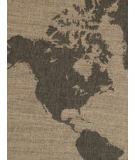 ALVIERO MARTINI PRIMA CLASSE GEO Bufanda con flecos BEIGE - Bufandas - 5