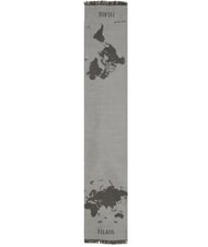 ALVIERO MARTINI PRIMA CLASSE GEO Bufanda con flecos azul cielo - Bufandas - 2