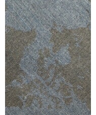 ALVIERO MARTINI PRIMA CLASSE GEO Bufanda con flecos azul lapislázuli - Bufandas - 5