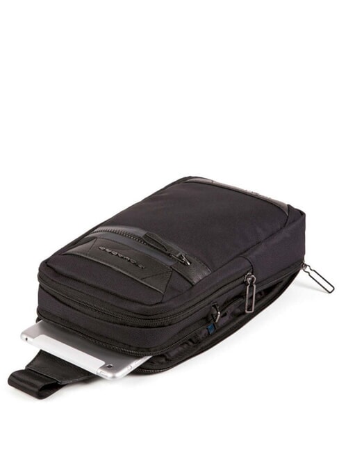 TRAKAI Mochila de un solo hombro negro - Mochilas para portátil