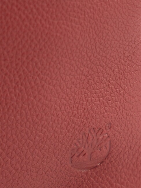 SMALL Bolso de mano pequeño de piel con correa de muñeca rojo - Bolsos Mujer