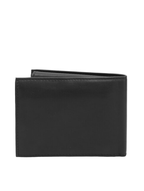 CLASSIC Monedero de cuero negro - Carteras Hombre
