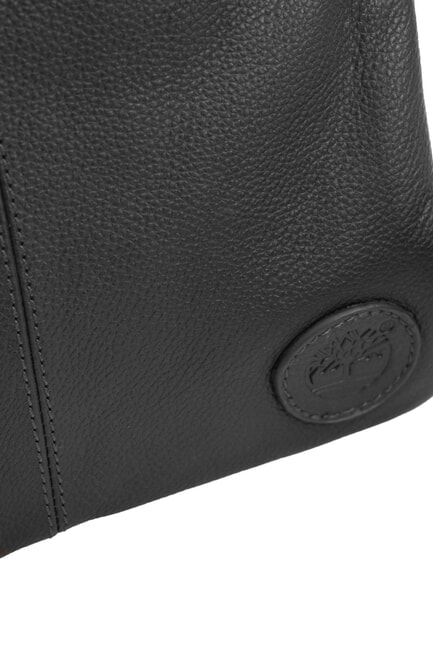 KENNEBUNK Bolso de piel con bolsillo negro - Bandoleras Hombre