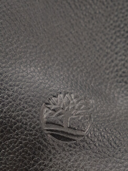 SMALL Bolso de mano pequeño de piel con correa de muñeca negro - Bolsos Mujer