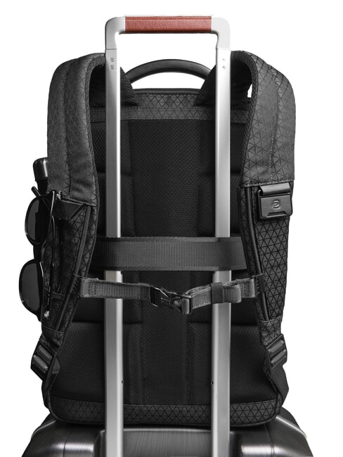 HEXAGON Mochila 2 en 1, soporte para portátil de 15,6" negro - Mochilas para portátil