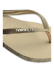 HAVAIANAS SLIM SPARKLE Chancletas SAND / GREY - Zapatos Mujer - 4