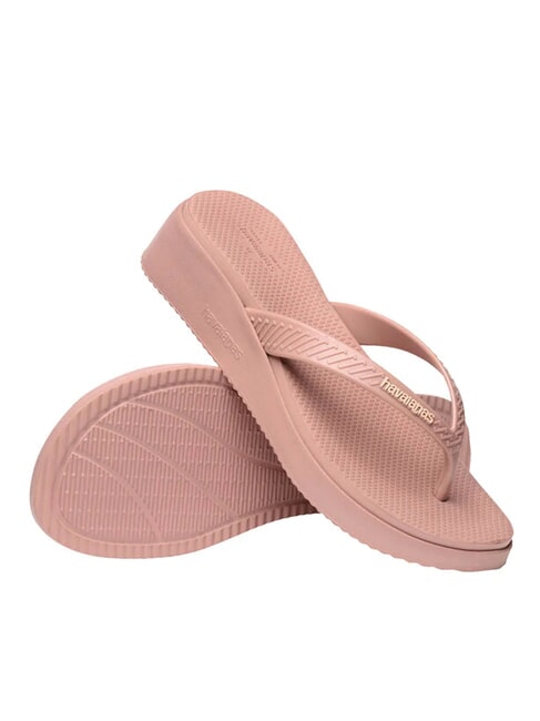 HIGH PLATFORM Chanclas ballet rosa - Zapatos Mujer