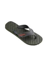 HAVAIANAS TRACK WAVES Chanclas verde olivo - Zapatos Hombre - 3