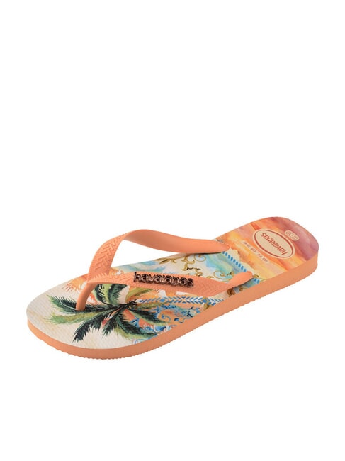 TOP TROPICALIA Chanclas durazno - Zapatos Mujer