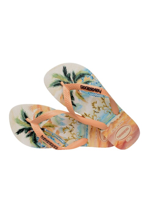 TOP TROPICALIA Chanclas durazno - Zapatos Mujer