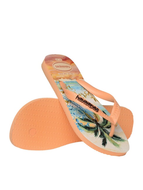 TOP TROPICALIA Chanclas durazno - Zapatos Mujer