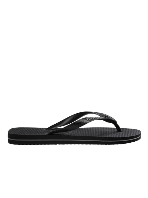 TOP RUBBER LOGO FILETE Chanclas NEGRO - Zapatos Hombre