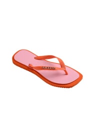 HAVAIANAS TOP SQUARE FUSION Chanclas naranja atardecer - Zapatos Mujer - 3