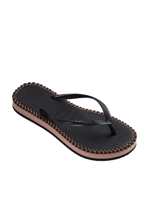 SLIM FLATFORM Chanclas NEGRO - Zapatos Mujer