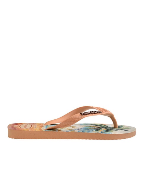 TOP TROPICALIA Chanclas durazno - Zapatos Mujer