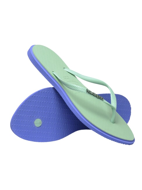 SLIM POINT Chanclas azul provenzal - Zapatos Mujer