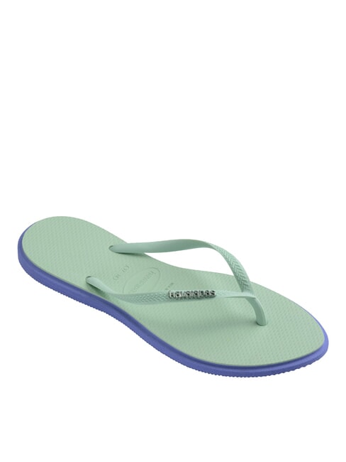 SLIM POINT Chanclas azul provenzal - Zapatos Mujer