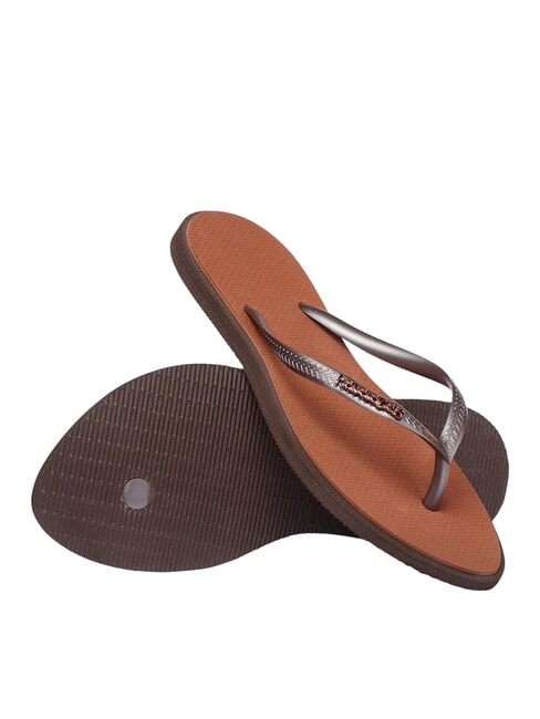 SLIM POINT Chanclas darkbro - Zapatos Mujer