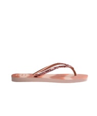 HAVAIANAS STYLESLIM SQUARE GLITTER Chanclas cuadradas ballet rosa - Zapatos Mujer - 2
