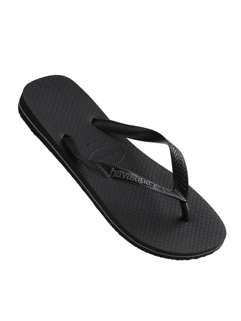 TOP RUBBER LOGO FILETE Chanclas NEGRO - Zapatos Hombre