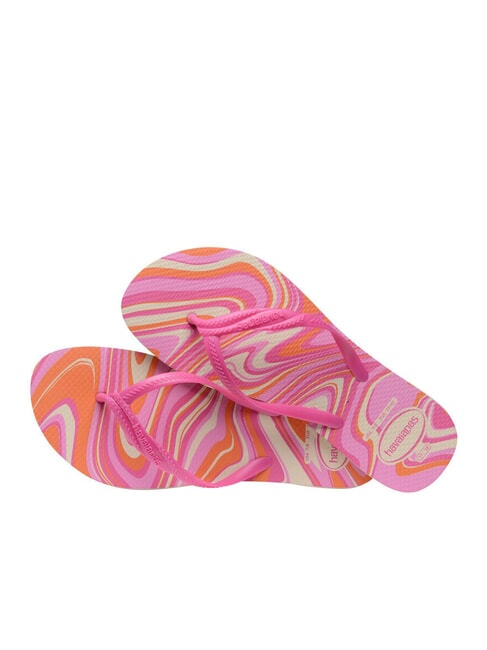 FANTASIA STYLE Chanclas beige/rosa - Zapatos Mujer