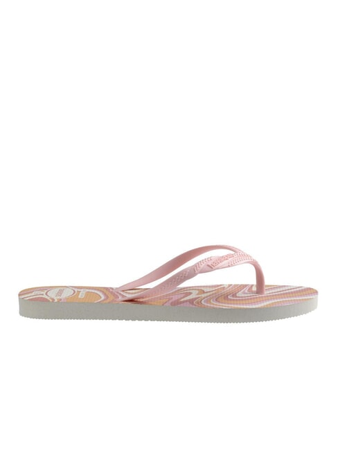 FANTASIA STYLE Chanclas blanco/rosa - Zapatos Mujer