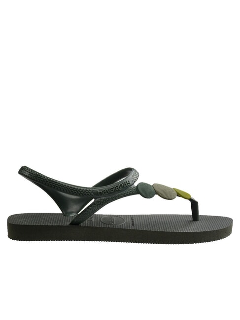 FLASH URBAN PLUS sandalias flip flop verde olivo - Zapatos Mujer