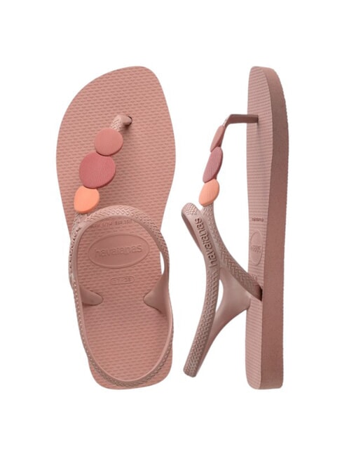 FLASH URBAN PLUS sandalias flip flop rosas azafr&aacute;n/rosas retro/rosa - Zapatos Mujer