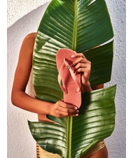 HAVAIANAS BRASIL LOGO Chanclas para hombre arcilla rosa - Zapatos unisex - 4