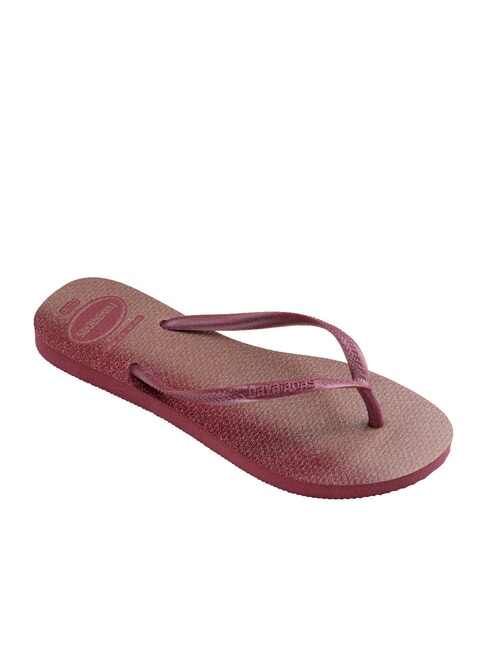 SLIM GLOSS Chancletas amaranto - Zapatos Mujer