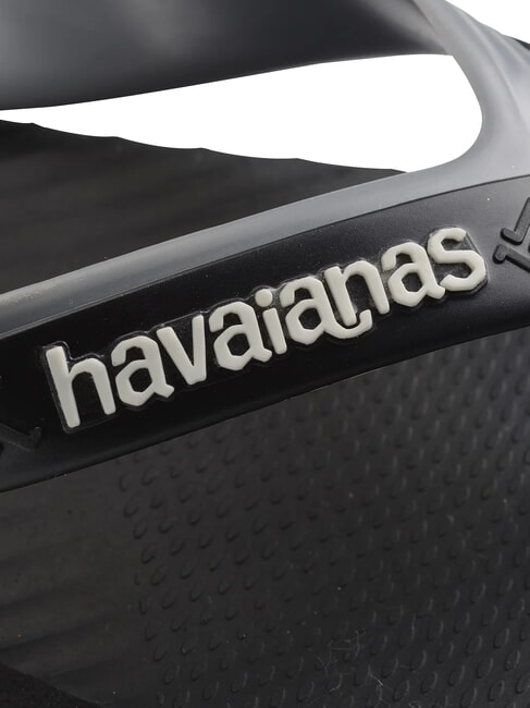 DUAL Chanclas negro/gris acero - Zapatos Hombre