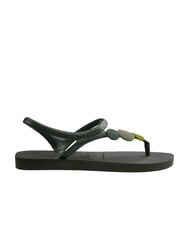 HAVAIANAS FLASH URBAN PLUS sandalias flip flop verde olivo - Zapatos Mujer - 2