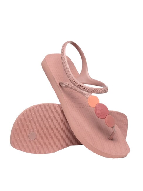 FLASH URBAN PLUS sandalias flip flop rosas azafrán/rosas retro/rosa - Zapatos Mujer